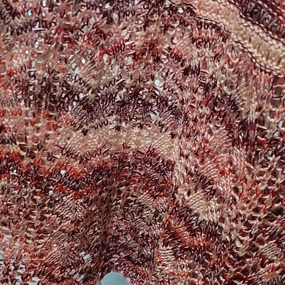 Striped Knit Top with Elbow Sleeves - Picture 3 of 3